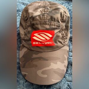 NWOT! Selkirk Pickleball Camo Performance Hat 🏓 Red Logo | Unisex